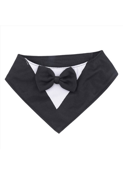 Köpek Smokin Papyon ile Resmi Köpek Düğün Yaka Köpek Doğum Günü Kostümü Evcil Hayvan Partisi Köpek Sevgililer Kıyafeti Cosplay Xs Black (Yurt Dışından)