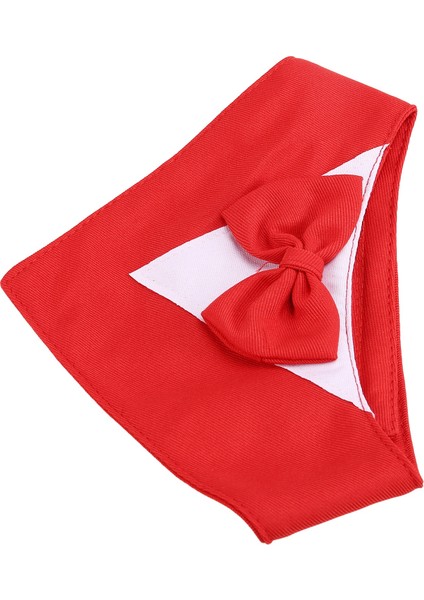 Köpek Smokin Papyon ile Resmi Köpek Düğün Yaka Köpek Doğum Günü Kostümü Evcil Hayvan Partisi Köpek Sevgililer Kıyafeti Cosplay Xs Kırmızı (Yurt Dışından) fiyatları