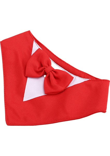 Köpek Smokin Papyon ile Resmi Köpek Düğün Yaka Köpek Doğum Günü Kostümü Evcil Hayvan Partisi Köpek Sevgililer Kıyafeti Cosplay Xs Kırmızı (Yurt Dışından) modelleri