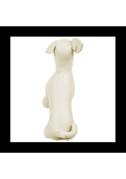Deri Köpek Mankenler Ayakta Pozisyon Köpek Modelleri Oyuncaklar Evcil Hayvan Dükkanı Ekran Manken Beyaz S (Yurt Dışından) indirimleri