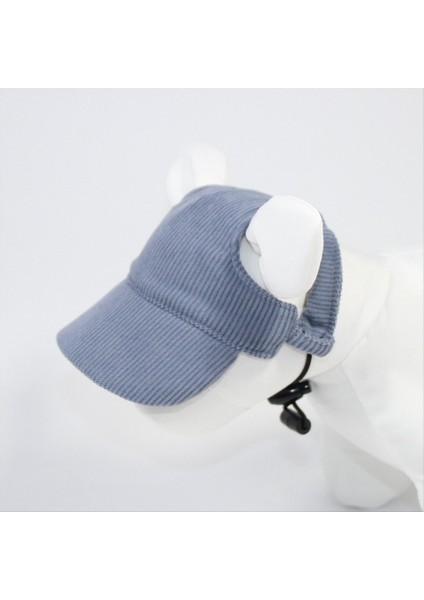 Lacivert Köpek Güneş Şapkası Moda Gündelik Uv Koruma Nefes Alabilen Kulak Delikleri Açık Hava Seyahat Kampı Için Ayarlanabilir Evcil Hayvan Şapkası (Yurt Dışından) indirimleri