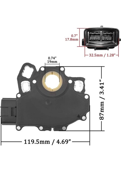 Ford E150 E250 E350 F150 Lincoln Mark Için Yeni Otomatik Şanzıman Nötr Emniyet Anahtarı IL2P-7F293-AB F7LZ-7F293-AA (Yurt Dışından) fırsatları