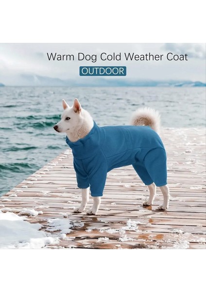 Köpek Kışlık Ceket Yumuşak Polar Kazak Pijamaları Evcil Hayvan Sıcak Soğuk Hava Ceketi Yelek Rahat Tulum Kıyafetleri L (Yurt Dışından) indirimleri