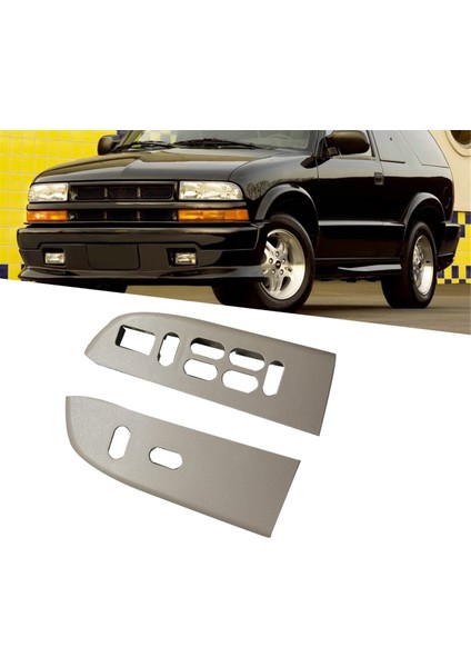 Ford Expedition 2003-2006 Için 1 Çift Araç Camı Kilidi Kaldırma Anahtarı Paneli Döşeme Kapağı 2L1Z-14524-AAB 6L1Z-14525-BB 6L1Z14525 (Yurt Dışından) fiyatları