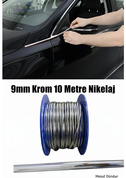 Ford Granada Uyumlu Yapışkanlı Krom Nikelaj Trim Şerit 9mm 10M – Araç ve Dekor Kullanımına Uygun fiyatları