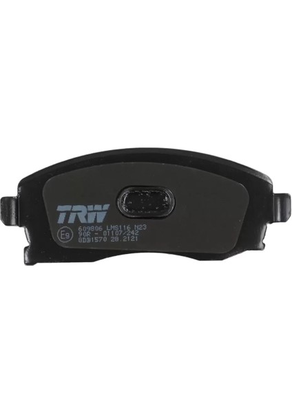 GDB1570 - Fren Balatası Ön - Trw