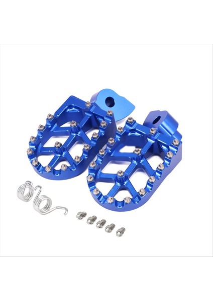 Motosiklet Cnc Ayak Kazıklar Footrests Yamaha YZ65 YZ85 YZ125 YZ250 Yz 65 85 125 250 250F 125X 450F Wr 250F 450F (Yurt Dışından) fırsatları