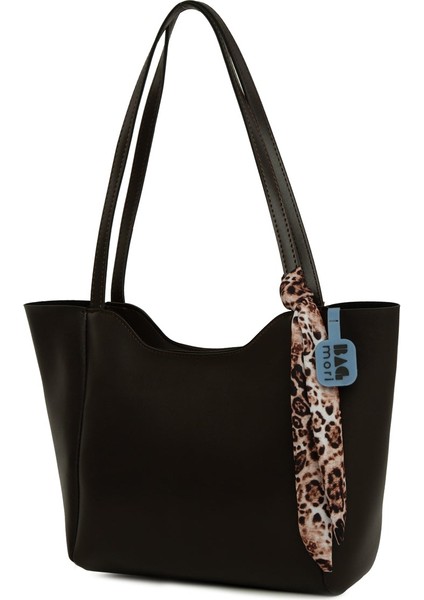 Kahverengi Oval Ağızlı Şallı Çanta fiyatları