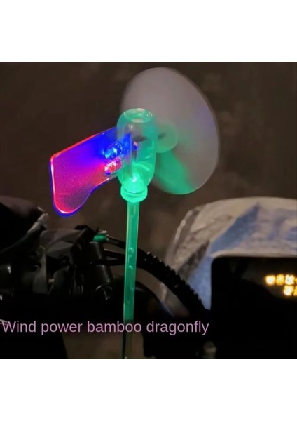 Mini Fırıldak LED Işık Güvenli Sürme Plastik Küçük Fırıldak Rüzgar Enerjisi Üretimi Araba Süslemeleri (Yurt Dışından) modelleri