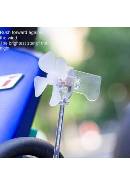 Mini Fırıldak LED Işık Güvenli Sürme Plastik Küçük Fırıldak Rüzgar Enerjisi Üretimi Araba Süslemeleri (Yurt Dışından) indirimleri