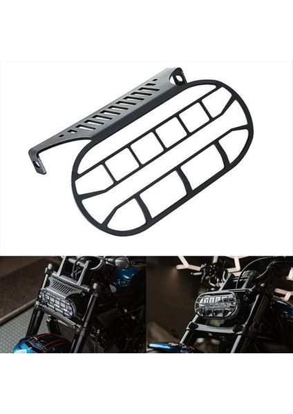 Motosiklet Far Koruyucu Lamba Gölge Izgarası Izgara Koruyucu Kapak Sportster S 1250 RH1250 Rh 1250 Yüksek Kalite (Yurt Dışından) modelleri