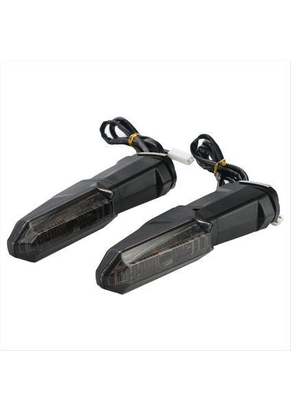 Kawasakı Için 650 1000X250X300 Motosiklet LED Dönüş Sinyali Gösterge Işıkları Yanıp Sönen Aksesuarları, Bir (Yurt Dışından)