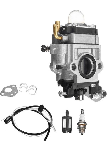 Motosiklet Carb Karbüratör 15MM 2 Zamanlı Karbüratör 43CC 47CC 49CC 50CC 52CC Scooter Atv Kir Bisiklet Çim Biçme Makinesi (Yurt Dışından) fiyatları