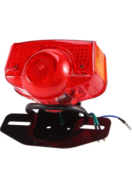 Motosiklet Fren Kuyruk Işık Kuyruk Işık Meclisi Ampul ile Honda Için CT70 CT90 CT125 XL70 CL70 CL90 Jıalıng JH70 (Yurt Dışından)