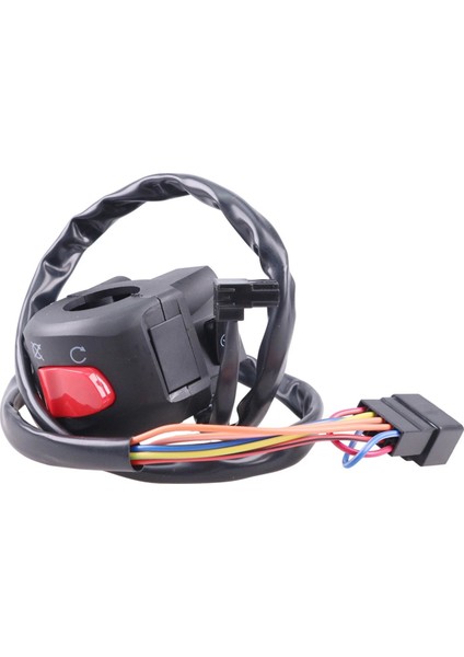 Suzuki GSX600F 98-03 Için Motosiklet Gidon Kontrol Anahtarı Başlatma Durdurma Anahtarı 37200-33E31 (Yurt Dışından)