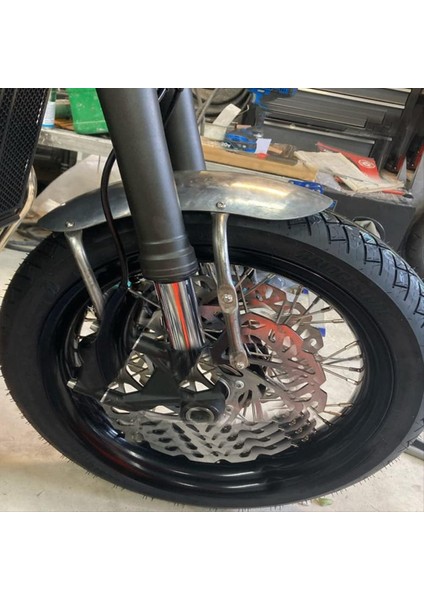 Evrensel Motosiklet Boyasız Ön Çamurluk Çamurluk Çamurluk Harley Touring Chopper Bobber Aksesuarları (Yurt Dışından) indirimleri