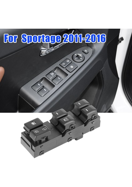 Kıa Sportage R 2011-2016 Için Power Master Cam Kaldırma Kontrol Anahtarı Ön Sol Sol Sürücü Tarafı 93570-3W600 (Otomatik Aşağı) (Yurt Dışından) fiyatları