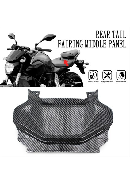 Motosiklet Arka Merkezi Kuyruk Koltuk Fairing Arka Kuyruk Fairing Orta Panel Yamaha Mt-07 Fz-07 2014-2017 (Yurt Dışından) fiyatları