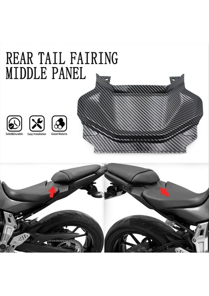 Motosiklet Arka Merkezi Kuyruk Koltuk Fairing Arka Kuyruk Fairing Orta Panel Yamaha Mt-07 Fz-07 2014-2017 (Yurt Dışından) modelleri