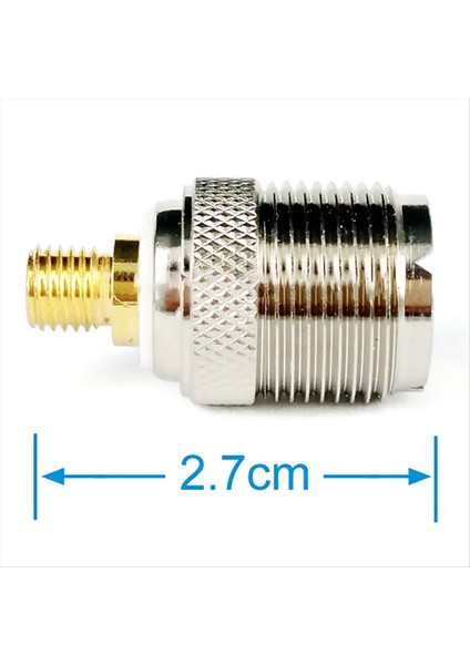 Uhf SO239 Konektörü Motorola GP328 Walkie Talkie Araba Anteni Rf Koaksiyel Konnektör Adaptörü SO239 Dişi Düz M6 (Yurt Dışından) fırsatları