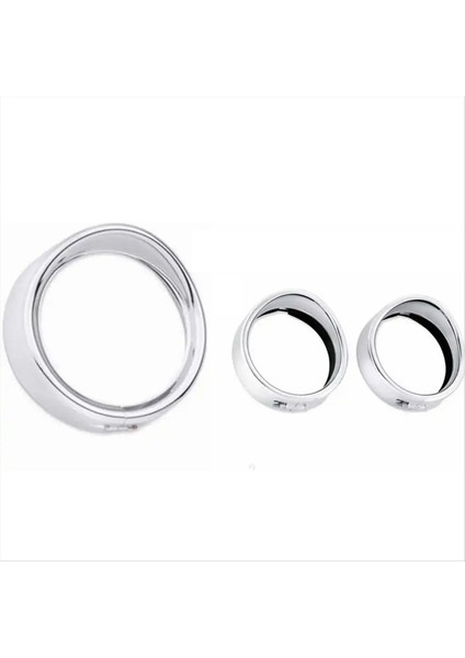 Motosiklet Far Braketi Harley Touring Yol Kral Electra Glide Softail Fld / Flh Parçası 7in Halka + 4.5 In LED Sis Lambası (Yurt Dışından)