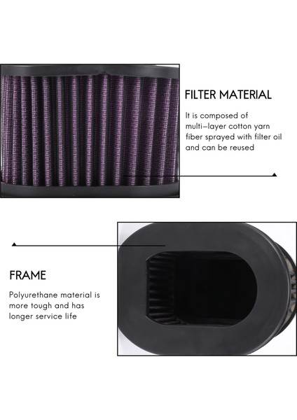 Motosiklet Hava Temizleyici Emme Filtresi Kawasakı Z750 2004-2012 Z800 2013-2015 Z1000 2003-2009 Motosiklet Aksesuarları (Yurt Dışından) fırsatları