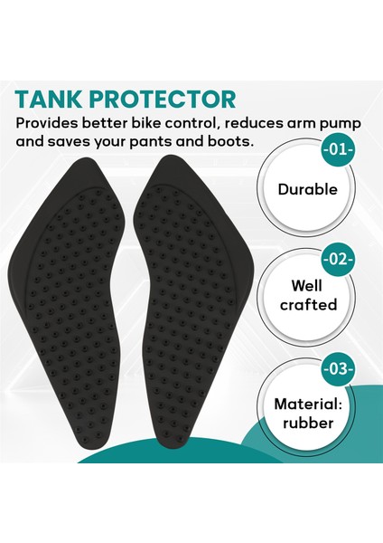 Honda CB400 Vtec 1992-2018 Için Motosiklet Koruyucu Tank Çekiş Pedi Yan Gaz Diz Tutma Koruyucusu (Yurt Dışından) fırsatları