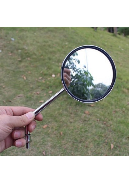 1 Çift Motosiklet Scooter Aynaları Evrensel Motosiklet Dikiz Aynası 8mm Yuvarlak Oval Dışbükey Aynalar (Yurt Dışından) modelleri