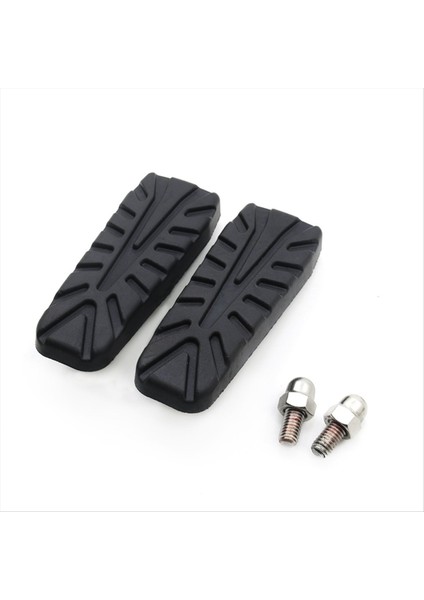 Motosiklet Ön Arka Footrest Ayak Peg Footpeg Plaka Kauçuk Kapak Duke 250/390 Için RC390 2019-2024 Duke 390 (Yurt Dışından)