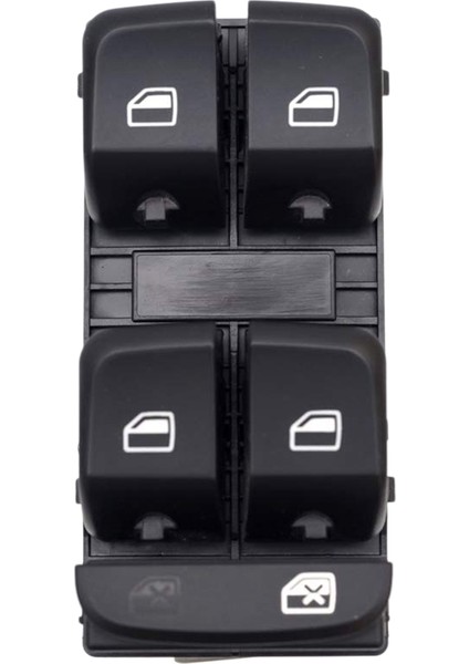 Audi A4 B8 A5 Q5 2007-2012 Için Araba Cam Kontrol Anahtarı Paneli Düğmesi Elektrikli Ana Güç 8K0959851D (Yurt Dışından)