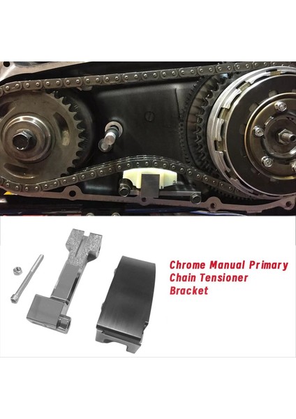 Motosiklet Krom Manuel Birincil Zincir Gergi Braketi Için Harley Yol Kral 17-21 Sokak Glide Özel Electra Glide (Yurt Dışından) fiyatları