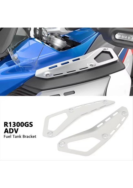 Motosiklet Yakıt Depo Kapağı Bmw R1300GS Adv GS1300 Macera 2024 2025 Tankı Raf Yan Tankı Raf Aksesuarları Gümüş (Yurt Dışından) indirimleri