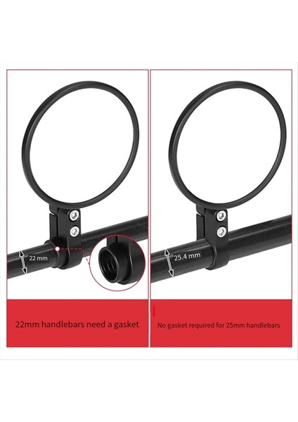 Motosiklet Dikiz Aynası Ayarlanabilir Bisiklet Dikiz Aynası Motosiklet Gidonu Cam Dikiz Aynası (Yurt Dışından) modelleri