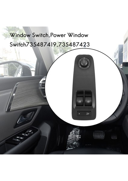 Peugeot Boxer Citroen Jumper Fiat Ducato 735487419 Için Yeni Elektrikli Cam Anahtarı (Yurt Dışından) modelleri