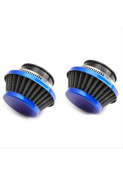 2 Adet 42MM Hava Filtresi 47CC 49CC 2 Zamanlı Süper Çocuk Motosikleti Yükseltme Kiti Mini Bisiklet Atv Alüminyum Hava Filtresi Mavi (Yurt Dışından)