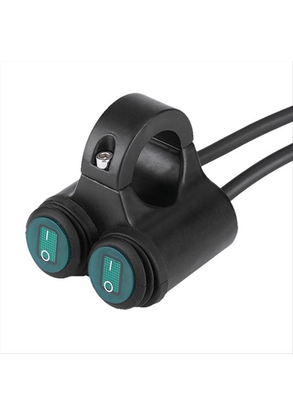 22MM Evrensel Motosiklet Gidonu Far Fren Sis Farları Boynuz Çift Kontrol Düğmesi Anahtarı B (Yurt Dışından) indirimleri