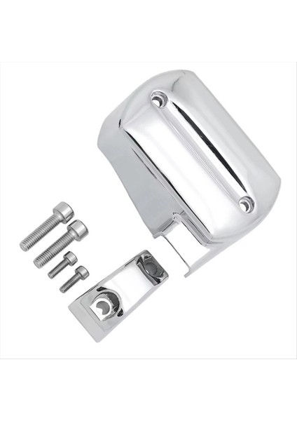 Motosiklet Ön Fren Ana Silindir Rezervuar Kapağı Yamaha Dragstar V-Star Ds 400 650 XVS400 XVS650 Gümüş (Yurt Dışından)