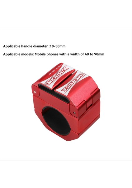 Meroca Bisiklet Telefon Tutucu Dağ Bisikleti Yol Gidon Dağı Akıllı Telefon Tutucu Cep Telefonu Dağı Navigasyon Aksesuarları, Bir (Yurt Dışından) indirimleri