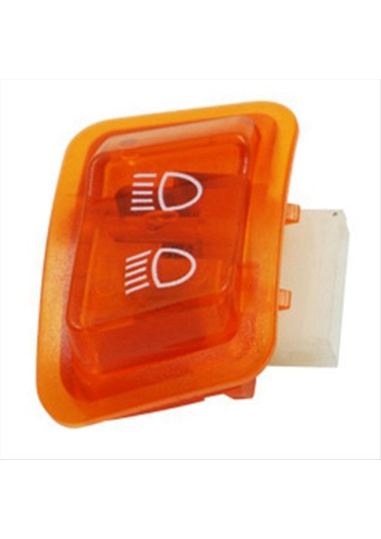 6 Adet Gy6 50CC 125CC 150CC Atv Moped Scooter Motosiklet Kafa Işık Boynuz Dimmer Dönüş Tek Anahtar Düğmesi Turuncu (Yurt Dışından) indirimleri