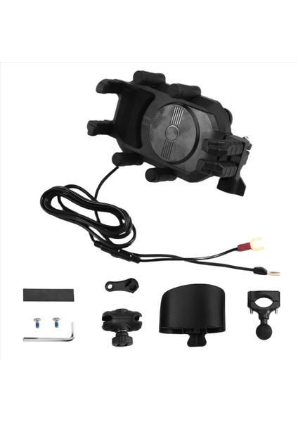 Motosiklet Gidonu Cep Telefon Tutucu Su Geçirmez Cep Aynaları Desteği Kablosuz Navigasyon Araba Şarjı Bisiklet Braketi (Yurt Dışından) fiyatları