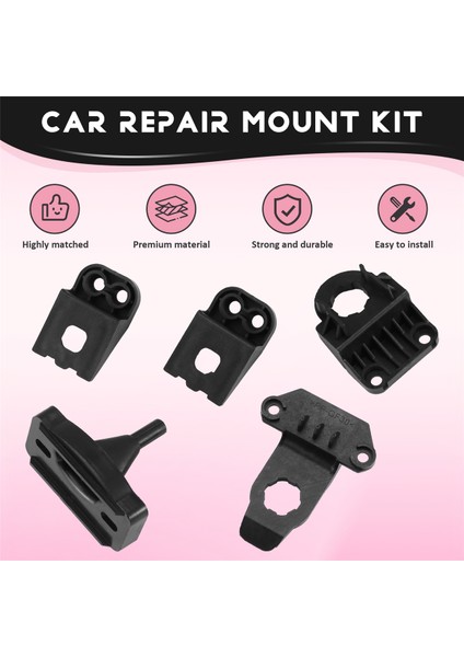 Bmw 5 Serisi X5 X6 G05 G06 2018-2021 Sabit Pençe Braketi Için Ön Yan Far Tamir Braketi Montaj Kitleri 63119477976 (Yurt Dışından) fırsatları