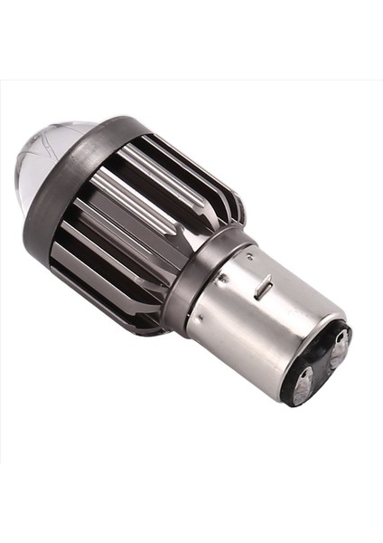 H6 BA20D Motosiklet Mini LED Projektör Kafa Lambası Ampulleri Çift Renk Beyaz Sarı Atv Scooter E-Bisiklet Başkanı Işık Lambası (Yurt Dışından) fırsatları