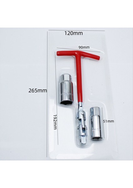 Araba Motosiklet Tamir Aracı Araba Araç Kiti Buji Temizleme Aracı Lokma Anahtar 16MM/18MM / 21MMT-KOLU Anahtarı (Yurt Dışından) modelleri
