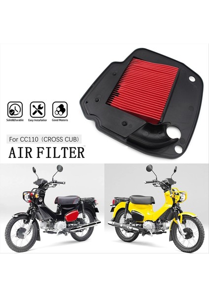 Motosiklet Hava Filtresi Emme Temizleyici Elemanı Honda CC110 Çapraz Yavru Motosiklet Aksesuarları (Yurt Dışından) fiyatları