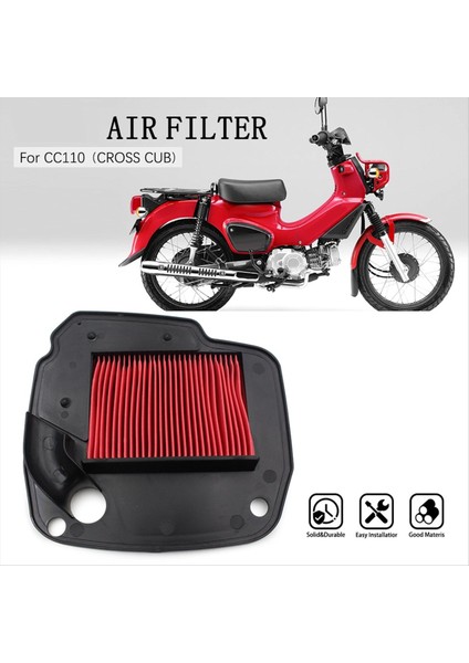 Motosiklet Hava Filtresi Emme Temizleyici Elemanı Honda CC110 Çapraz Yavru Motosiklet Aksesuarları (Yurt Dışından) modelleri