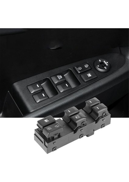 Kıa Sportage 2011-2016 Için Sol Ön Elektrikli Cam Kontrol Anahtarı Cam Camı Kaldırma Düğmesi 93570-3W000 (Yurt Dışından) fiyatları