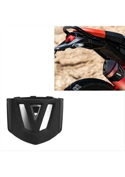 Motosiklet Arka Susturucu Koruma Kapağı Egzoz Borusu Susturucu Guard Ducati Çöl x Ralli Desertx 2022-2024 (Yurt Dışından) fiyatları