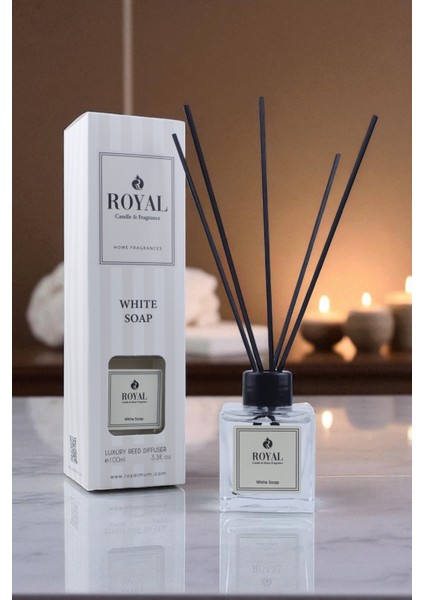 Beyaz Sabun - White Soap - 100 ml Çubuklu Oda Ve Ortam Kokusu indirimleri