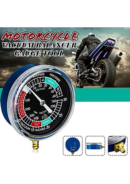 Evrensel Motosiklet Yakıt Vakum Ölçer Karbüratör Carb Synchronizer Ölçer Ölçer Dengeleyici Ölçer Aracı (Yurt Dışından) fiyatları