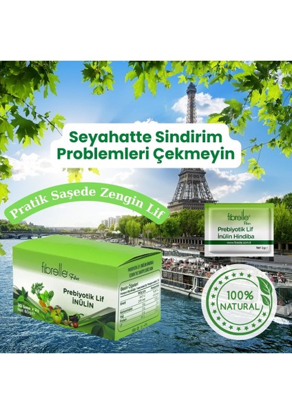 Prebiyotik Lif Inülin Hindibağ 2 gr Saşe 30'lu Kutu fırsatları